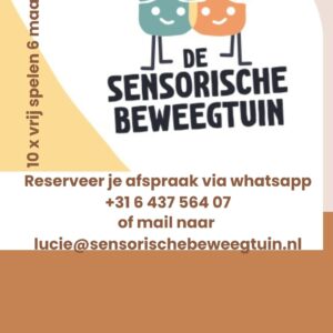 10x vrij spelen 6mnd